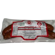 Best Stop Smoked Pork & Beef Sausage 14 oz