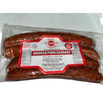 Best Stop Smoked Pork Sausage 28 oz