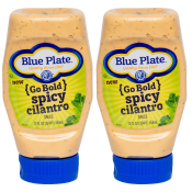 Blue Plate Spicy Cilantro Squeeze 12 Oz Pack of 2