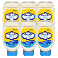 Blue Plate Light Squeeze Mayonnaise 18 oz - Pack of 6