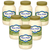 Blue Plate Olive Oil Mayonnaise 30 oz Pack of 6