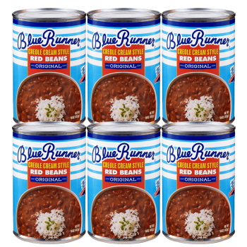 Blue Runner Creole Red Kidney Beans 16 oz - 6 Pack