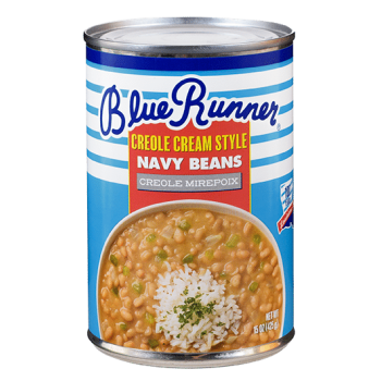 Blue Runner Navy Beans With Creole Mirepoix 16 oz