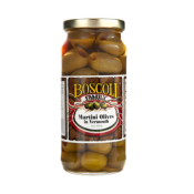 Boscoli Martini Olives in Vermouth 16 oz.