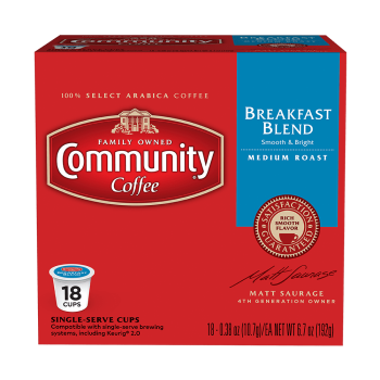 COMMUNITY Single Serve Breakfast Blend