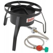 CRAWFISH BURNER HP Cooker w/Full Windscreen