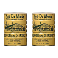 Cafe Du Monde Chicory Decaffeinated Coffee 13 oz 2 Pack