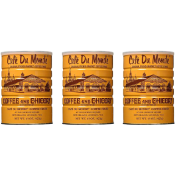 Cafe Du Monde Coffee Chicory, 15-Ounce Pack of 3