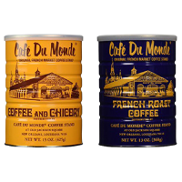 Cafe Du Monde Coffee and Chicory and French Roast Bundle