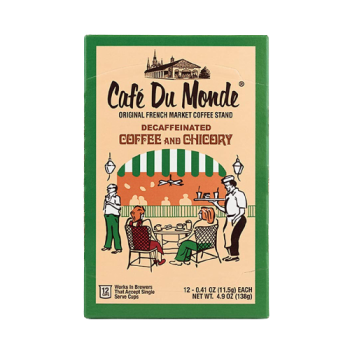 Cafe Du Monde - Decaf Coffee & Chicory 12 - Single Serve Cups