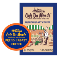 Cafe Du Monde - French Roast Coffee 12 - Single Serve Cups