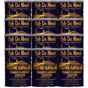 Cafe Du Monde French Roast Coffee 12 Pack