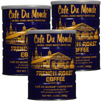 Cafe Du Monde French Roast Coffee 13 oz - 3 Pack