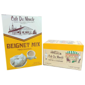 Cafe du Monde Beignet Mix And Single Serve Coffee & Chicory Boxed Set