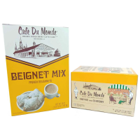 Cafe du Monde Beignet Mix And Single Serve Coffee & Chicory Boxed Set