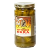 Cajun Chef Hot Pickled Okra 12 oz