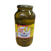 Cajun Chef Whole Hot Dill Pickles Gallon