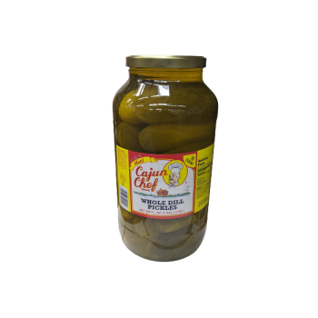 Cajun Chef Whole Hot Dill Pickles Gallon