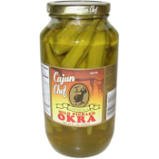 Cajun Chef Mild Pickled Okra 24 oz