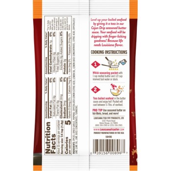 Cajun Drip Chili Crush Packet