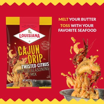 Louisiana Fish Fry Cajun Drip Twisted Citrus