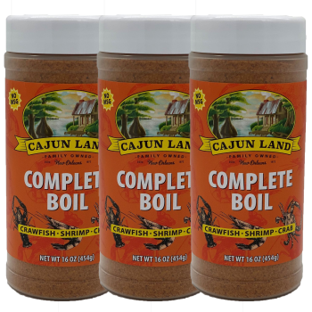 Cajun Land Complete Boil 16 oz - Pack of 3