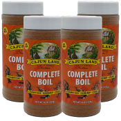 Cajun Land Complete Boil 16 oz - Pack of 4