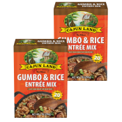 Cajun Land Gumbo & Rice Mix 7 oz Pack of 2