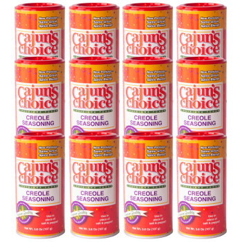 Cajun's Choice Creole Seasoning 3.8 Oz - Pack of 12