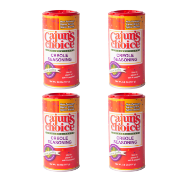 Cajun's Choice Creole Seasoning 3.8 Oz - Pack of 4