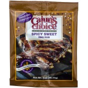 Cajun's Choice Spicy Sweet BBQ Rub 1 oz