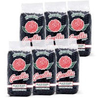 Camellia Black Beans 1lb - 6 Pack