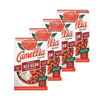 Camellia Creole Red Bean Seasoning Mix Pack of 4