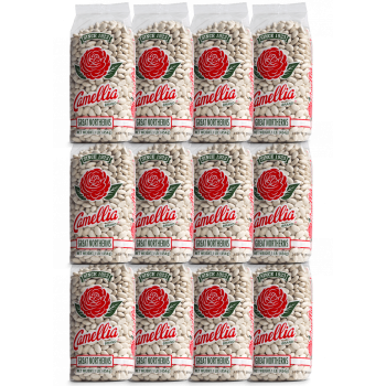 Camellia Great Northern Beans 1lb 12 Pack