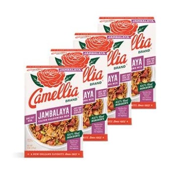 Camellia Jambalaya Cajun Seasoning Mix 8 oz Pack of 4