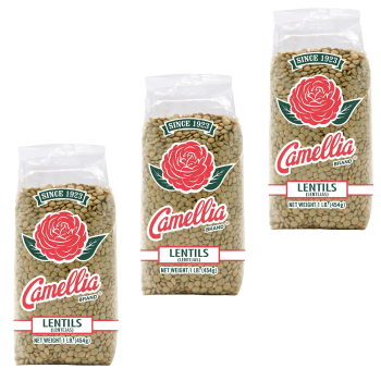 Camellia Lentils 1lb - 3 pack