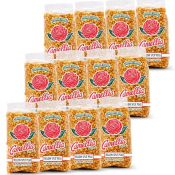 Camellia Brand Dry Yellow Split Peas 1lb - 12 Pack