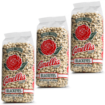 Camellia Black Eye Peas 1 pound - 3 Pack