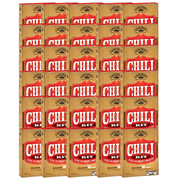 Carroll Shelby's Original Texas Chili 3.65 oz Pack of 30