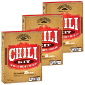 Carroll Shelby's Original Texas Chili 3.65 oz Pack of 3