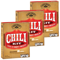 Carroll Shelby's Original Texas Chili 3.65 oz Pack of 3