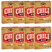 Carroll Shelby's Original Texas Chili 3.65 oz Pack of 8