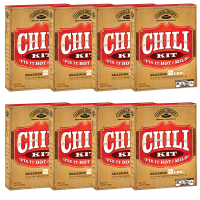 Carroll Shelby's Original Texas Chili 3.65 oz Pack of 8