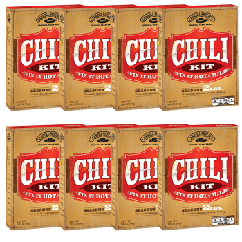 Carroll Shelby's Original Texas Chili 3.65 oz Pack of 8