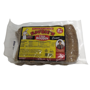 Savoie's Classic Pork Boudin Party Links 32oz