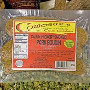 Comeaux's Smoked Pork Boudin 16 oz