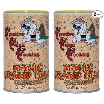 Creative Cajun Cooking Magic Swamp Dust Seasoning 8 oz Pack of 2