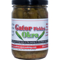 Gator Pickled Okra 14.5 oz. Jar