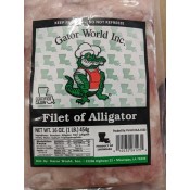 Alligator Tenderized Fillets 16 oz