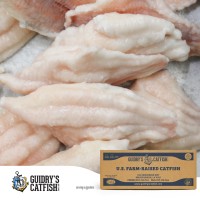 Guidry's IQF Catfish Fillet's (9-12 oz.) 15 lb